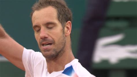 Roland Garros En Grande Forme Richard Gasquet S Impose Face