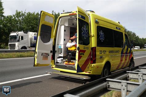 Gewonde Bij Ongeval Met Vier Voertuigen Op A2 Bij Maarheeze