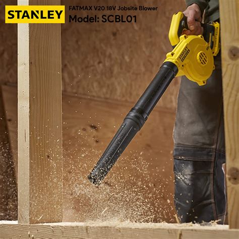 Km Lighting Product Stanley Fatmax V20 18v Cordless Jobsite Blower Scbl01