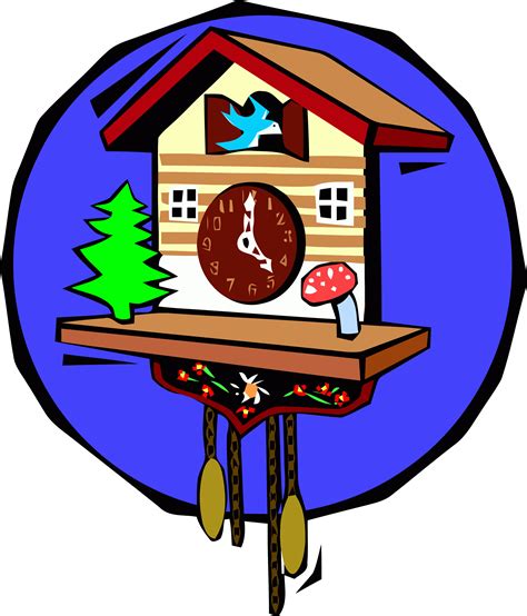 Cartoon Clock Coo Coo Clipart Full Size Clipart 5748045 Pinclipart