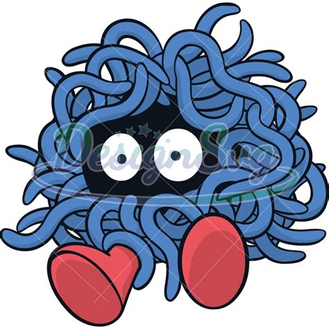 The Grass Type Pokemon Tangela Anime SVG - DesignSVG