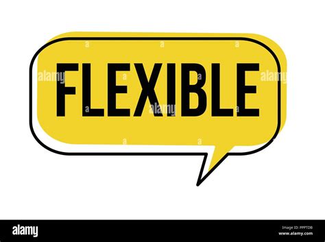 Flexibility Word