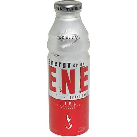 Elements Energy Drink Fire Dragonfruit Flavored Beverages Foodtown