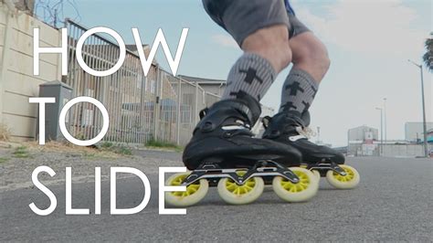 INLINE SKATING TUTORIAL HOW TO SLIDE ON INLINE SKATES VLOG10 YouTube