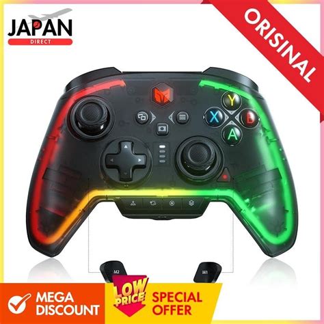 Bigbig Won Rainbow Pro Wireless Switch Controller Bluetooth Wired Pc