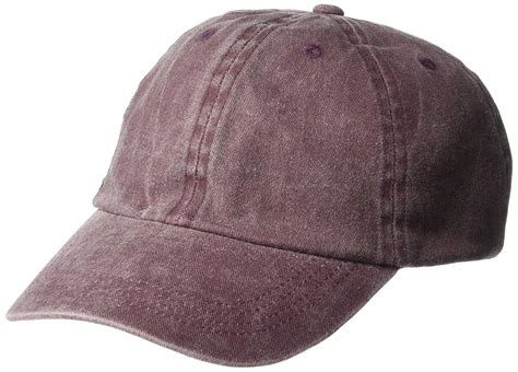 Womens Mineral Washed Baseball Cap Burgundy Cr184ci8d7x Wash