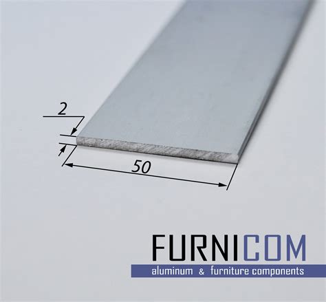 Полоса алюминиевая 50х2 / AS - Furnicom (Фурником)