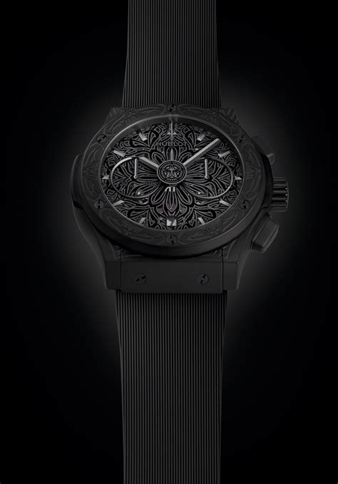 Hublot Classic Fusion Aerofusion Chronograph All Black Shepard Fairey