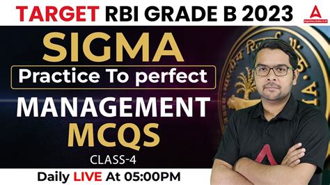 Most Important Mcqs Of Management Rbi Grade B Fm Preparation