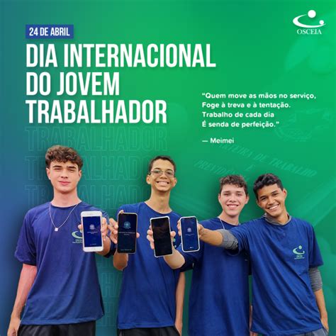 Dia Internacional Do Jovem Trabalhador OSCEIA