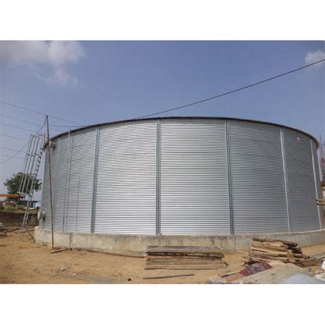 Silver Rhino Corrugated Zincalume Steel Water Tank At Best Price In