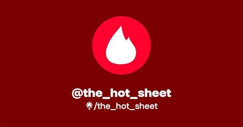 The Hot Sheet Twitter Instagram TikTok Linktree