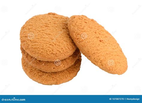 Galletas Sabrosas Foto De Archivo Imagen De Hecho Contorno 107087270