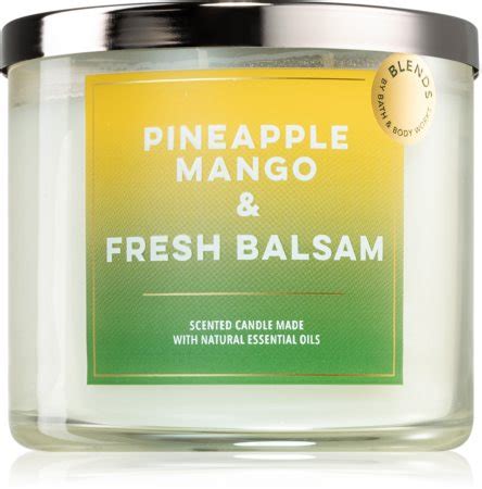 Bath Body Works Pineapple Mango Fresh Balsam Duftkerze Notino