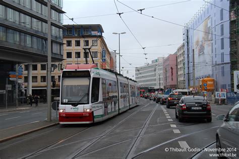 Adtranz Siemens Gt N N Sur La Ligne Vgn Nuremberg N Rnberg