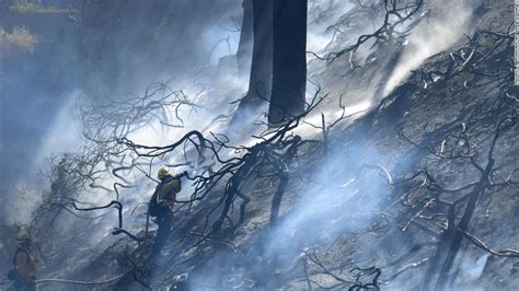 Incendios En California Preocupan Los Fuertes Vientos Que Reavivan El