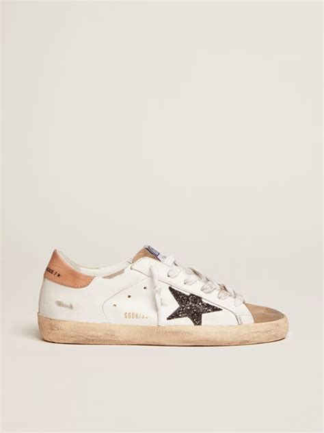 Golden Goose Super Star Leather Upper And Heel Sue Golden Goose Super