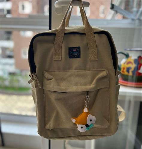 Mochila Nude Estilo Raposinha Em Busca De Novo Amor Mochila Feminina Usado Enjoei