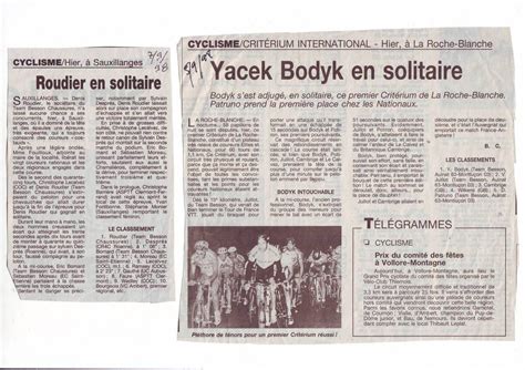 Il Y A 20 Ans Le Blog Du Cyclisme En Auvergne Limousin