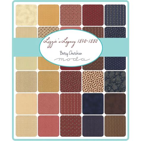 Lizzies Legacy 1850 1880 By Betsy Chutchian For Moda The Log Cabin