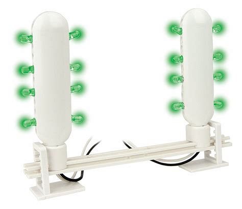 Lumapro Direct Wire Paddle Exit Sign Led Retrofit Kit 120 277v Green 1 Ea 1lel1 1lel1