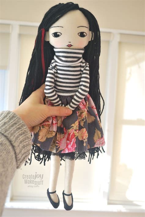 Anastasia Jointed Cloth Doll Made For Creative Play