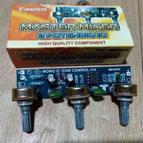 Kit Master Mixer Potensio Ic Tunersys Lazada Indonesia