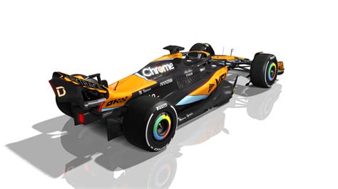 ACFL F1 2023 MCLAREN MCL60 3D PREVIEW ACFL MODS FOR ASSETTO CORSA