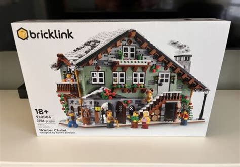 LEGO BrickLink Round 3 Winter Chalet 910004 New Limited 1 Of