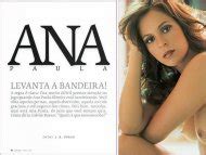 Naked Ana Paula Oliveira In Playboy Magazine Brasil