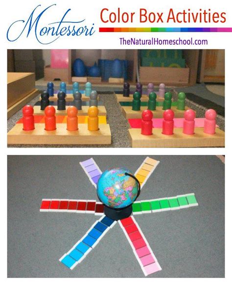 Montessori Sensorial Color Activities For Kids Printables The