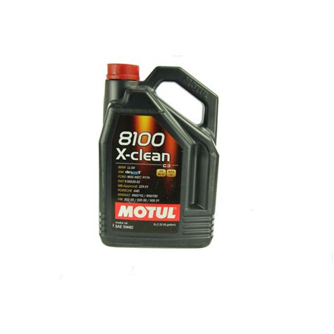 Motoröl MOTUL 8100 X-Clean 5W40 C3 5L für Abarth, Acura, Alfa Romeo