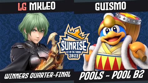 Sunrise Ssbu Singles W Top Qualifier Guismo King Dedede