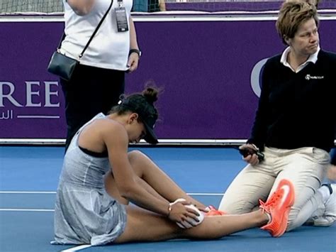 Video Wta Doha Jaqueline Cristian Accidentat La Genunchi N