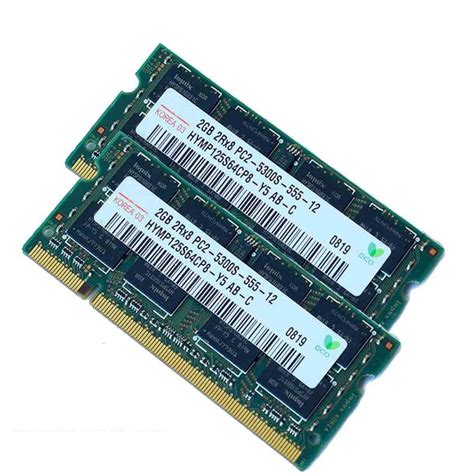 2GB DDR2 667 667MHz PC2-5300 200Pin Laptop Notebook SODIMM Memory RAM ...