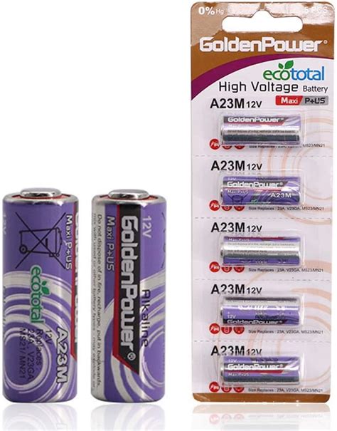Amazon.com: Kitstar A23M 12V Alkaline Battery Maxi Plus Incredibly Safe ...