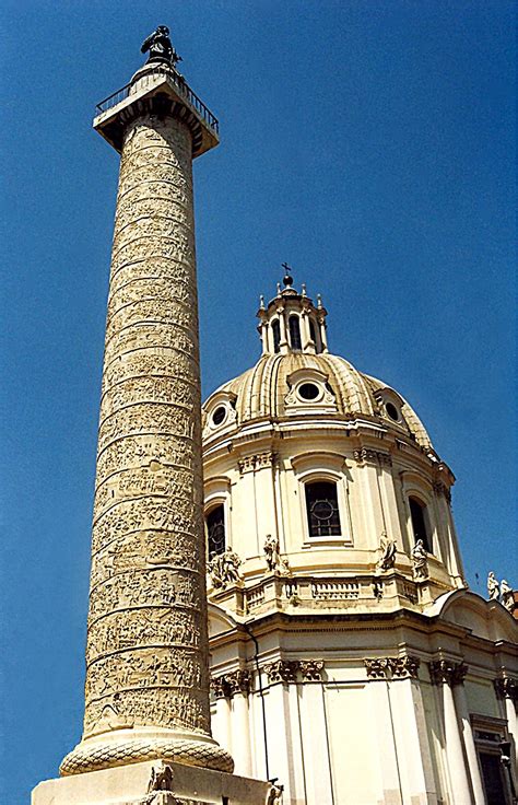 Trajans Column Is One Of The Most Famous Roman Monuments Still Extant