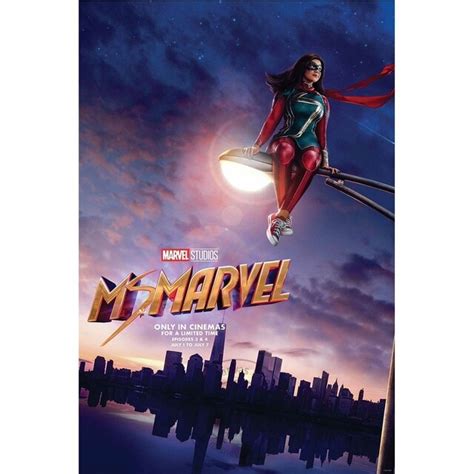 Ms Marvel Movie Poster | Fifty Shades Of Brown