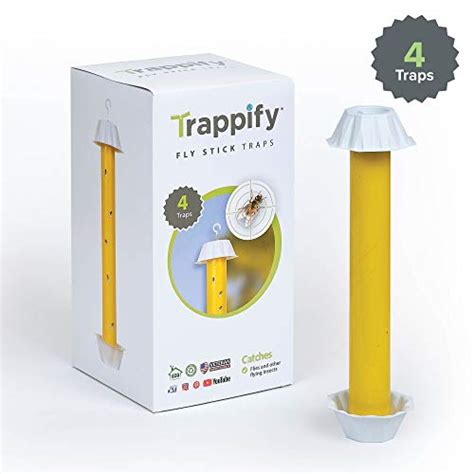 Trappify Hanging Fly Traps Outdoor: Fruit Fly Traps for Indoors | Fly ...