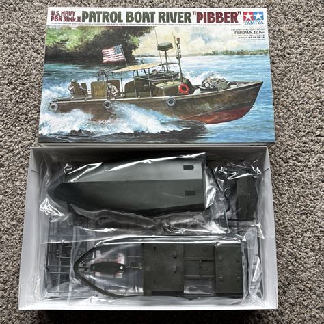 Tamiya Usn Pibber Pbr Mkii Vietnam River Boat Plastic Model