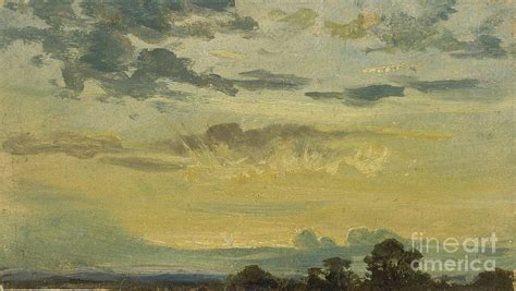 Summer Sunset Painting By John Constable Fine Art America