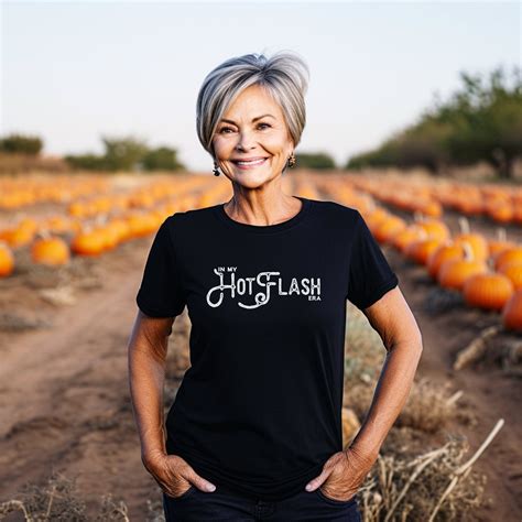 In My Hotflash Era Tshirt For Menopause Gift Hot Flash Shirt Funny Menopause Gift For 50 Year