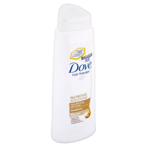 Dove Hair Therapy Nourishing Oil Care Shampoo 400 Ml Tesco Groceries