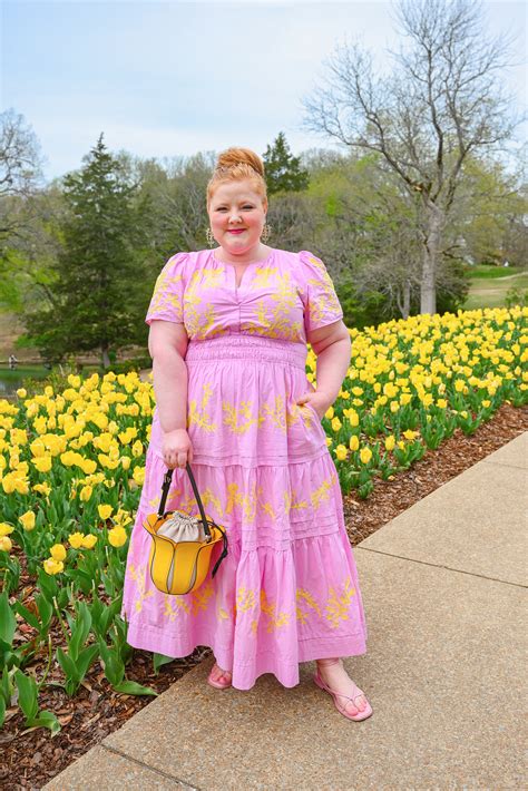 Plus Size Anthropologie Somerset Maxi Dress Embroidered Edition In Pink