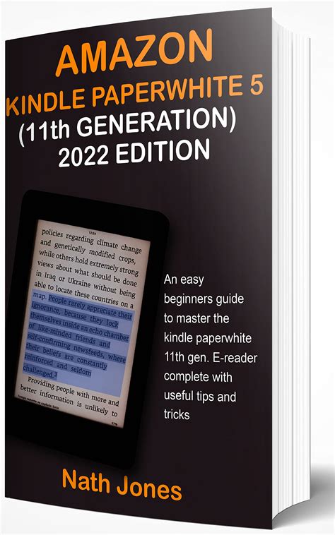 AMAZON KINDLE PAPERWHITE 5 11TH GENERATION 2022 EDITION An Easy