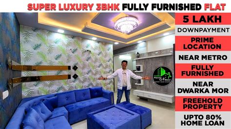 Gaj Bhk Fully Furnished Flat In Dwarka Mor Luxury Builder Floor