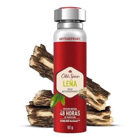 Antitranspirante Old Spice leña en aerosol para caballero 150 ml Walmart