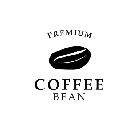 Premium Vector Coffee Bean Logo Design Concept Vector Illustration Idea