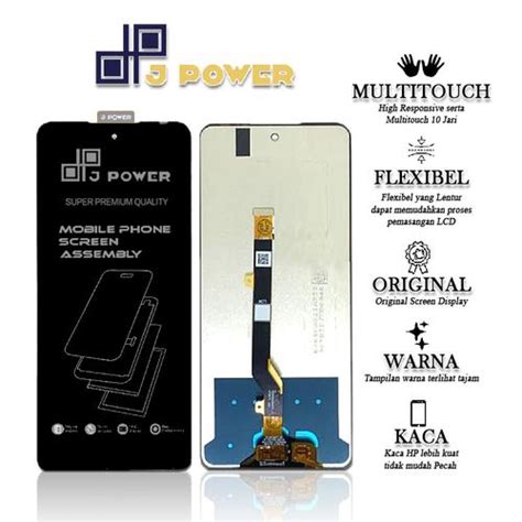 Jual LCD FULLSET INFINIX NOTE X HOT X SPARK TECNO PAVO Jakarta Barat