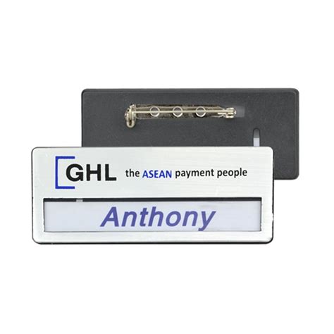 Magnetic Name Badges Custom Design Your Own Plastic Badge Pin Badge